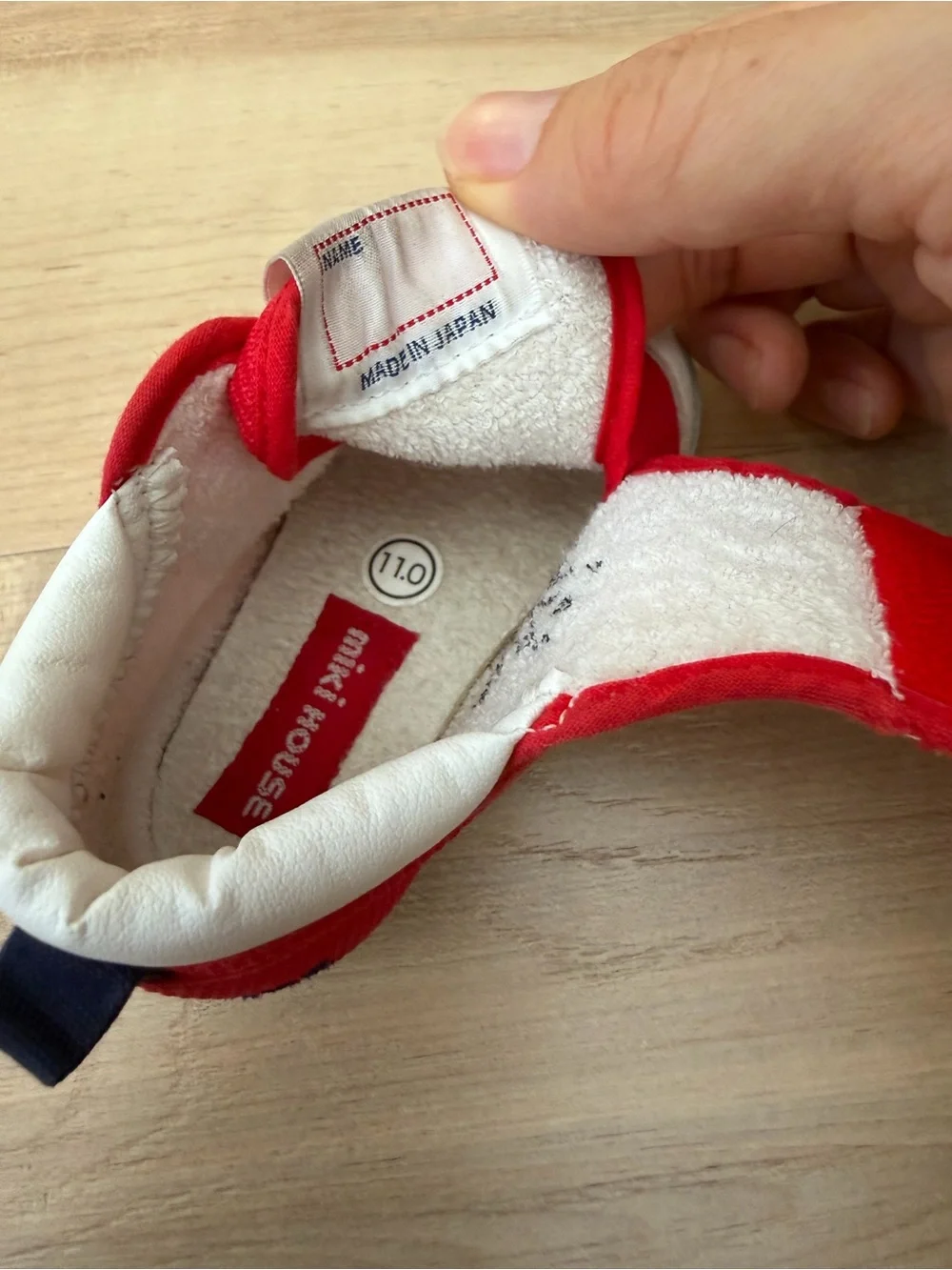 Miki house my first walker shoes size 4 (11cm)